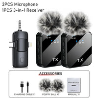 3 in 1 Wireless Lavalier Microphone – Clip-On Mic with Noise Reduction by Snagg A Microphone