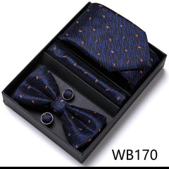 Men’s Luxury Tie & Bow Set - WB170 - Others In Fashion