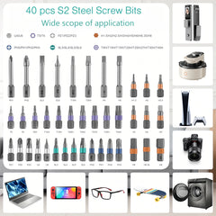 42-in-1 Magnetic Ratchet Screwdriver Set