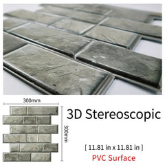 Imitation Brick & Cobblestone Wall Stickers by Snagg A Wall Sticker