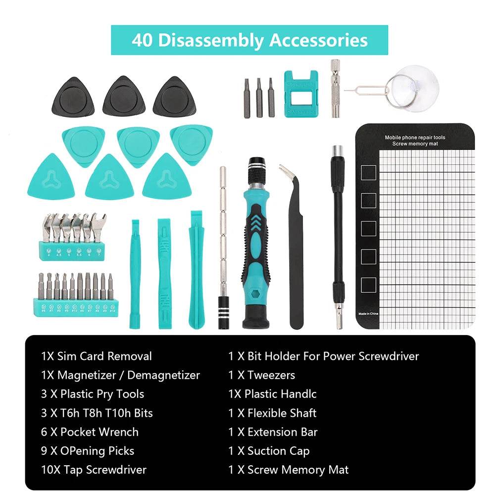 138-in-1 Precision Screwdriver Kit - SnaggIt