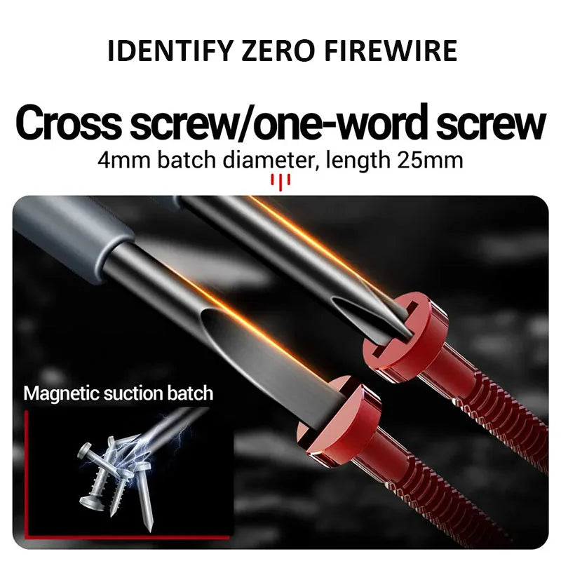 2pcs Voltage Tester Screwdriver Set