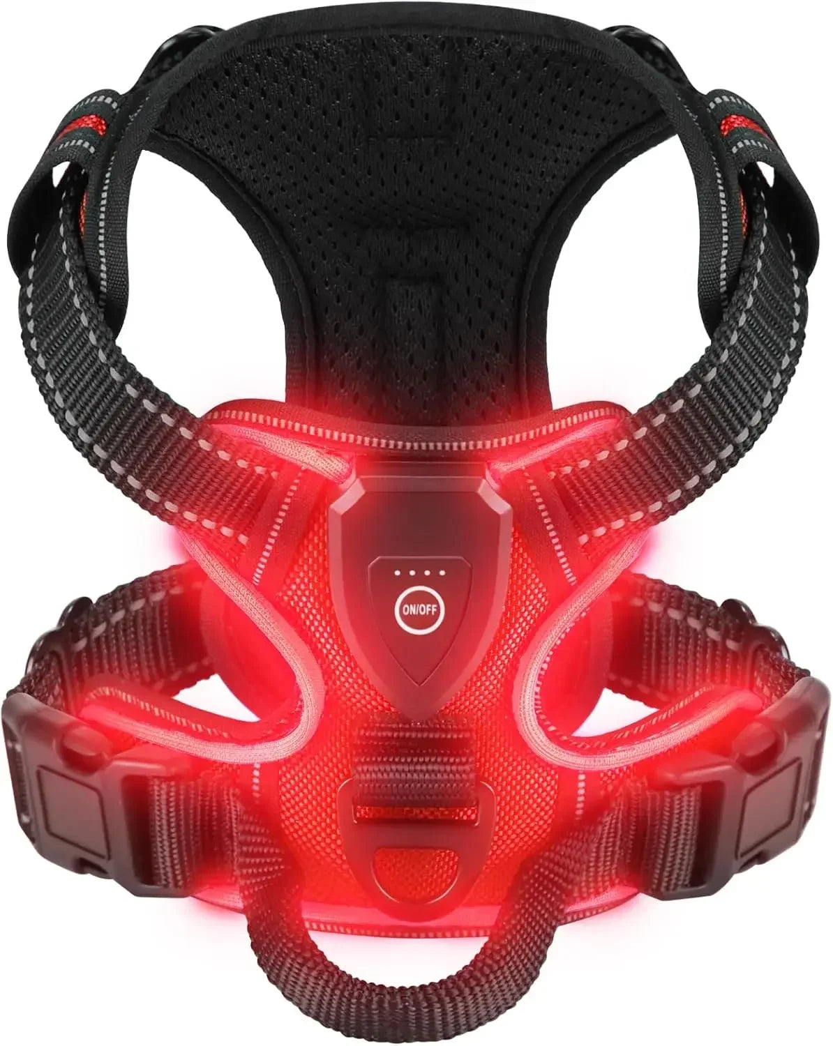 LED Luminous Dog Harness by Snagg A Harness