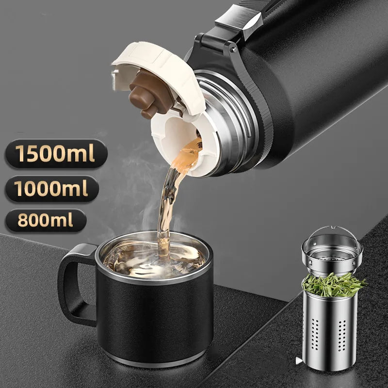 Stainless Steel Vacuum Flask For Tea And Coffee Pro Home by Snagg A Mug