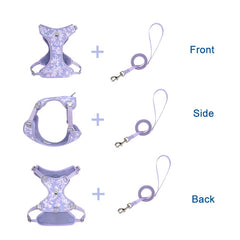 Ultra-Lightweight Breathable Harness & Leash Set by Snagg A Harness