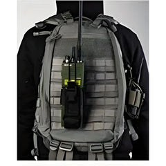 Universal Nylon Two-Way Radio Carry Case – Belt-Mounted Utility Pouch