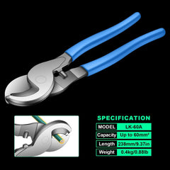 Heavy Duty Multi Function Crimping Pliers with Bolt Cutter by Snagg A Plier