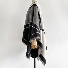 Double Sided Thick Pashmina Shawl & Poncho for Women - Others In Fashion