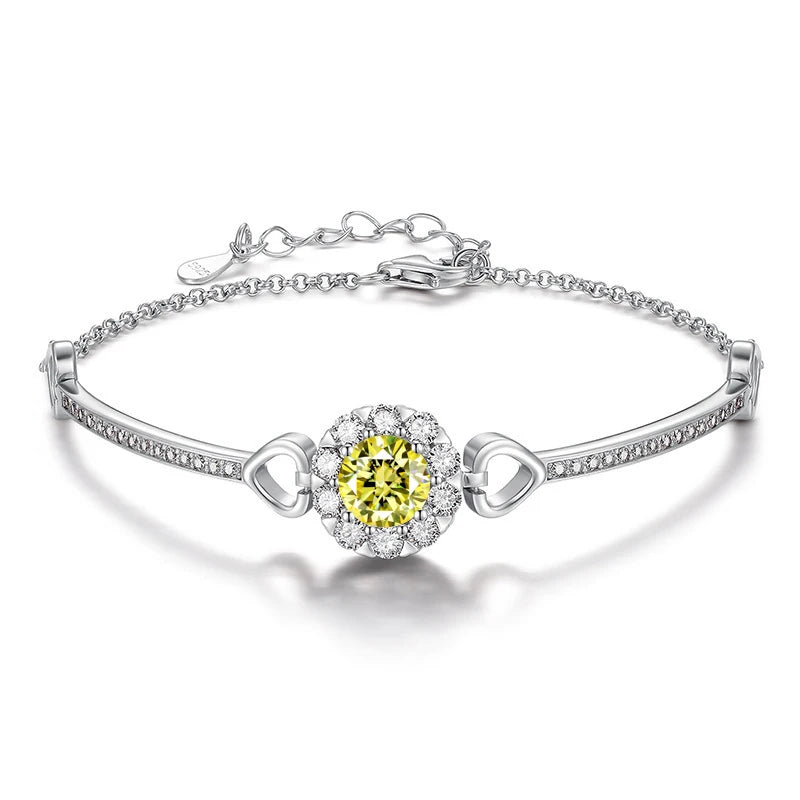 1ct Moissanite Bracelet