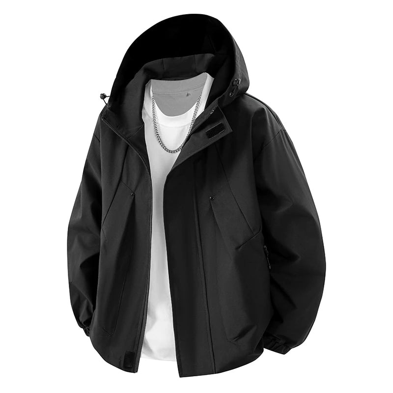 Men’s Casual Hooded Waterproof Jacket by Snagg A Jacket