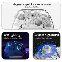 K10 RGB Wireless Gaming Controller | Hall Effect Precision & Intelligent Charging Dock