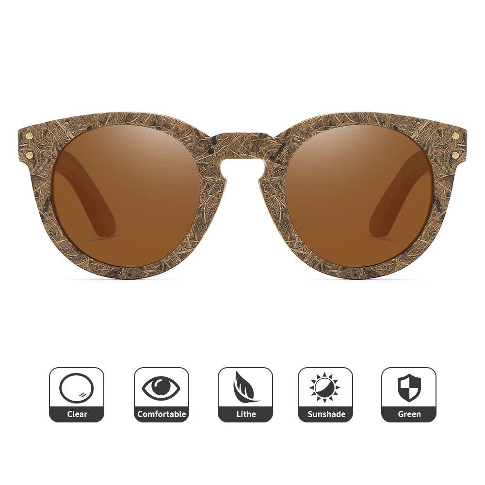 Coconut Fiber Eco-Friendly Sunglasses - SnaggIt