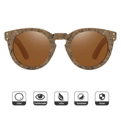 Coconut Fiber Eco-Friendly Sunglasses - SnaggIt