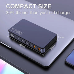 175W GaN 6-Port Fast Charging by Snagg A Charging Station