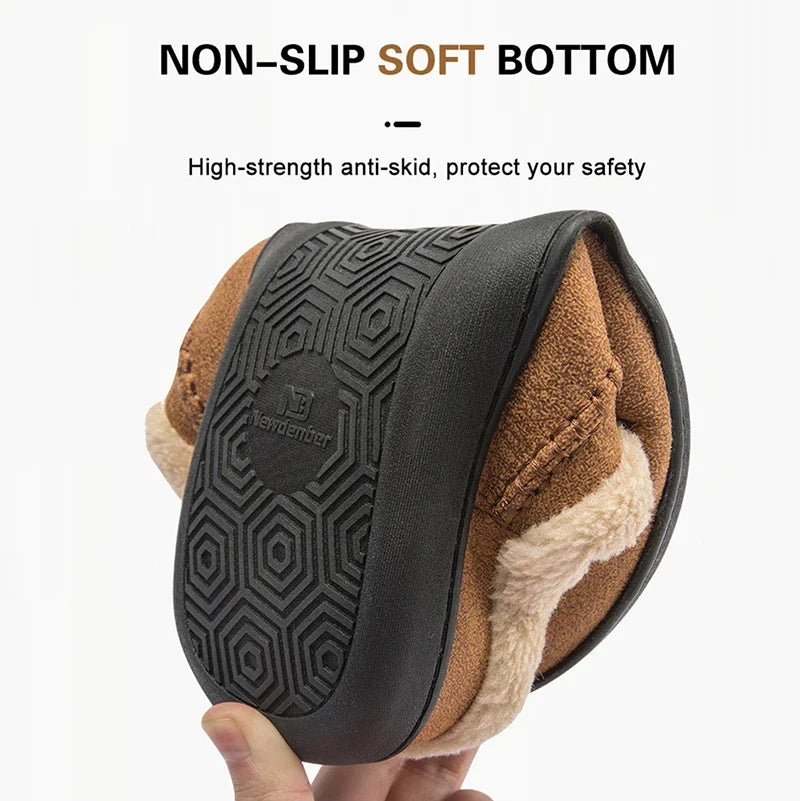Men’s Winter Warm Fur Slippers by Snagg A Slipper