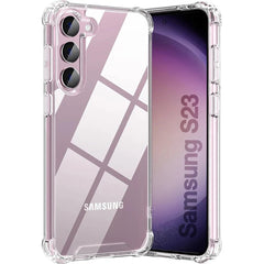 Clear Shockproof Case for Samsung Galaxy S21–S25