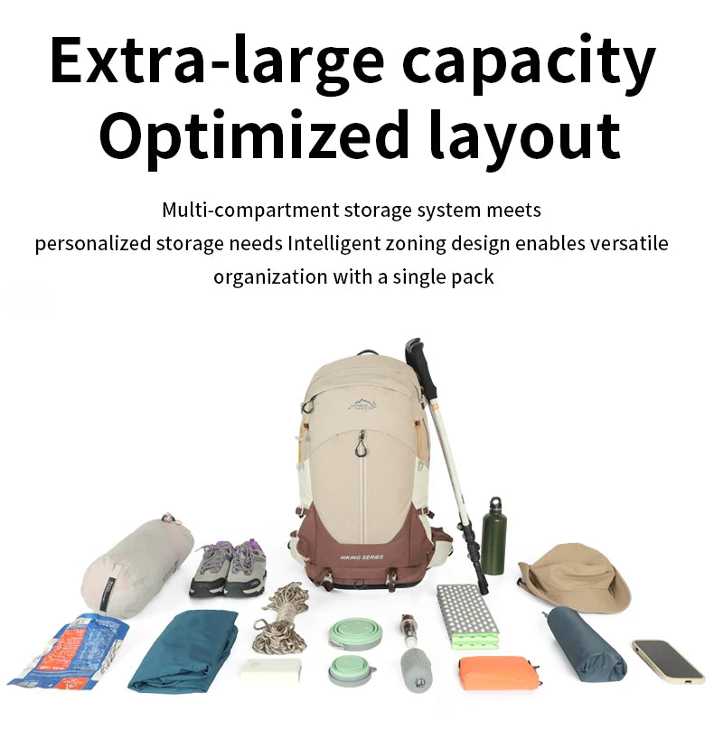 Waterproof Hiking Daypack with Rain Cover – Lightweight Travel & Camping Backpack for Men & Women