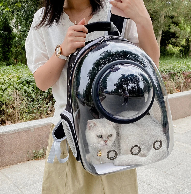 Space Capsule Pet Backpack by Snagg A Pet Backpack