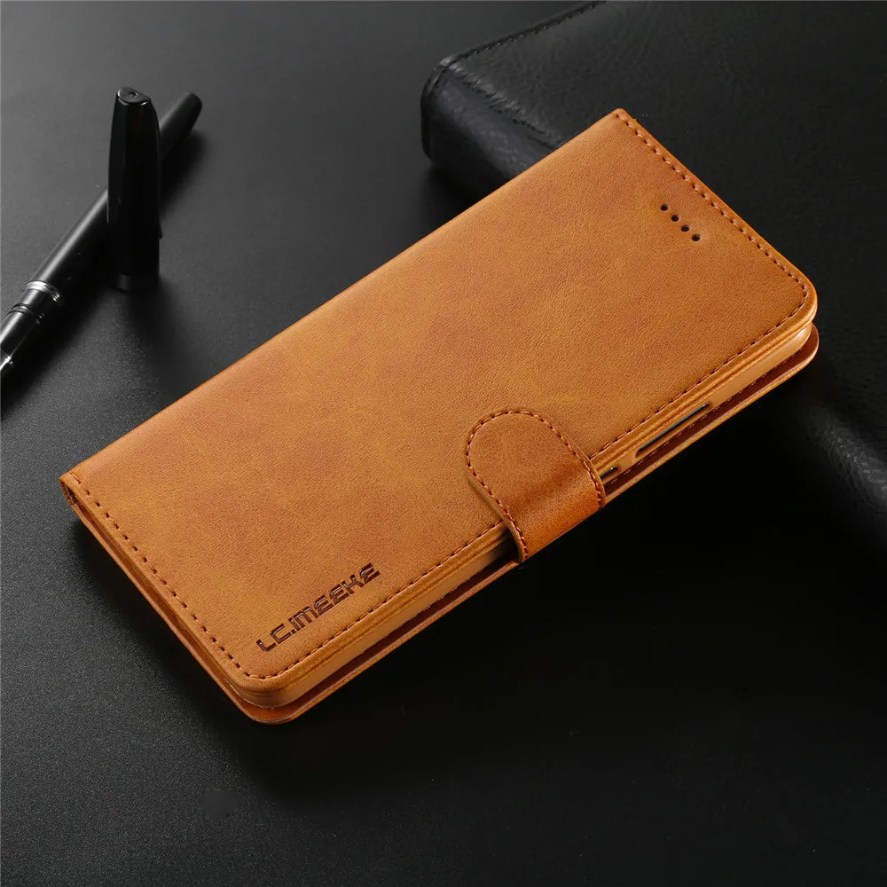 Leather Wallet Flip Case For Galaxy S24 Series by Snagg A Phone Case