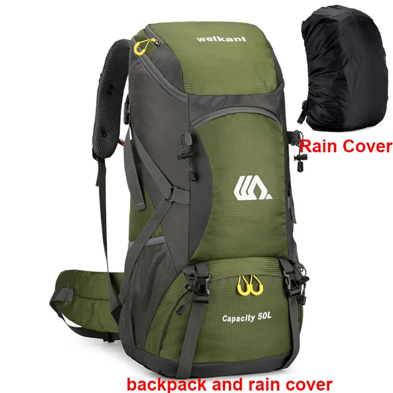 50L Large Hiking & Travel Backpack