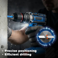 10 Pcs Hex Drill Bit Set 6/8/10mm Carbide Masonry Multifunction Drill Bit