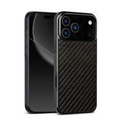 Magnetic Carbon Fiber Pattern Phone Case for iPhone 17 Pro Max Series by Snagg A Phone Case