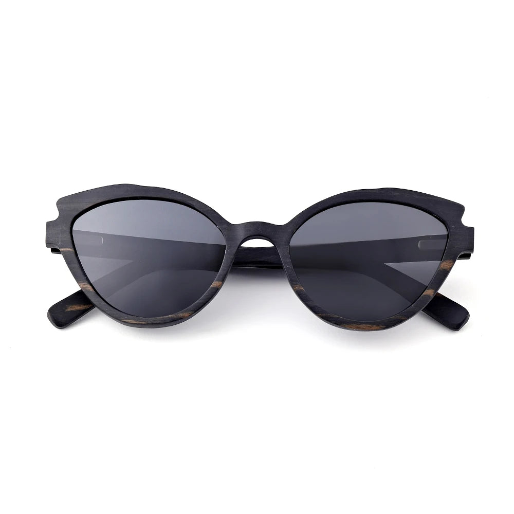 Cat Eye Wood Sunglasses