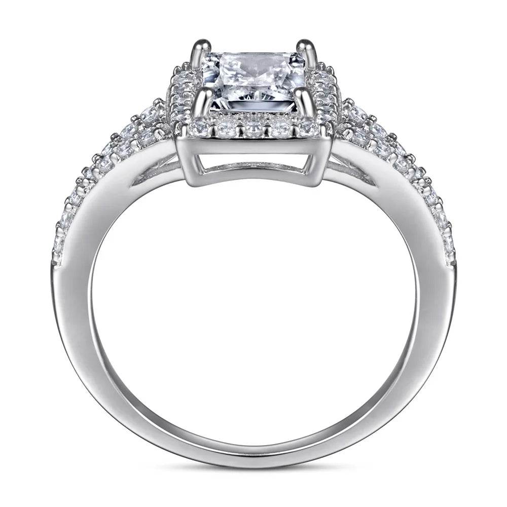 1ct Teal Moissanite Ring - SnaggIt