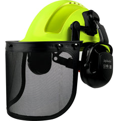 Forestry Safety Helmet With Face Shield & Ear Muffs by Snagg A Safety Helmet