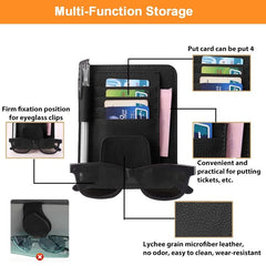Car Sun Visor Storage Organizer by Snagg A Sun Glasses Holder