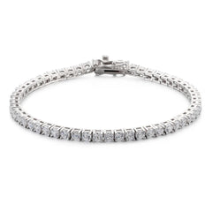 3mm / 4mm / 5mm D-Color Moissanite Tennis Bracelet - Bracelets