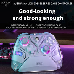 K10 RGB Wireless Gaming Controller | Hall Effect Precision & Intelligent Charging Dock