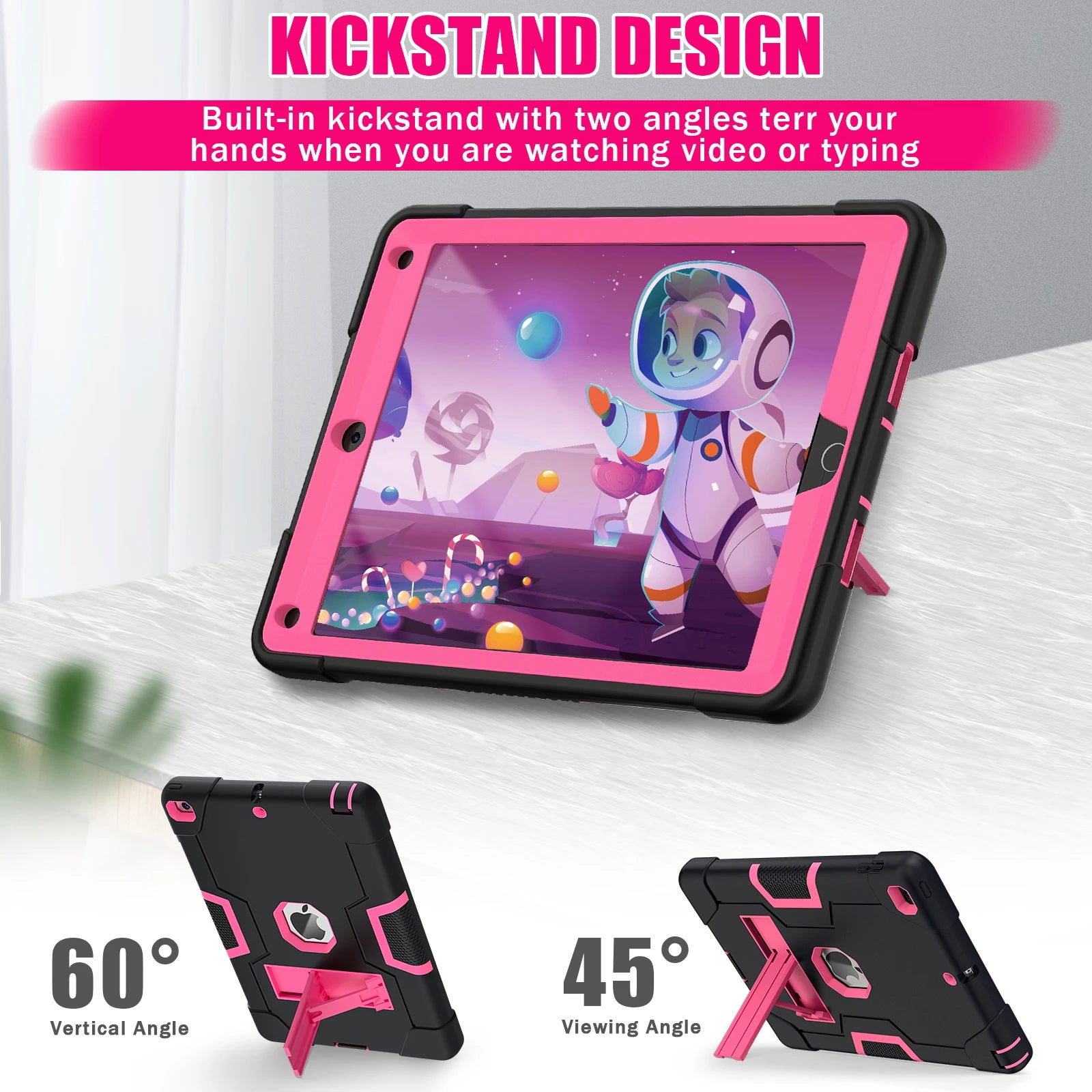 Rugged Shockproof Case For iPad 9.7 by SnaggIt