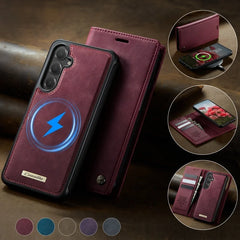 Magnetic Leather Wireless Charging Wallet Case – Samsung Galaxy S23 Series