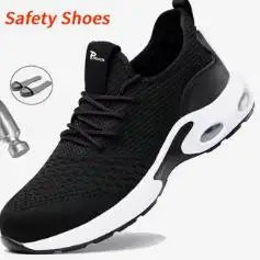 Lightweight Men’s Safety Shoes – Steel Toe by Snagg A Shoes