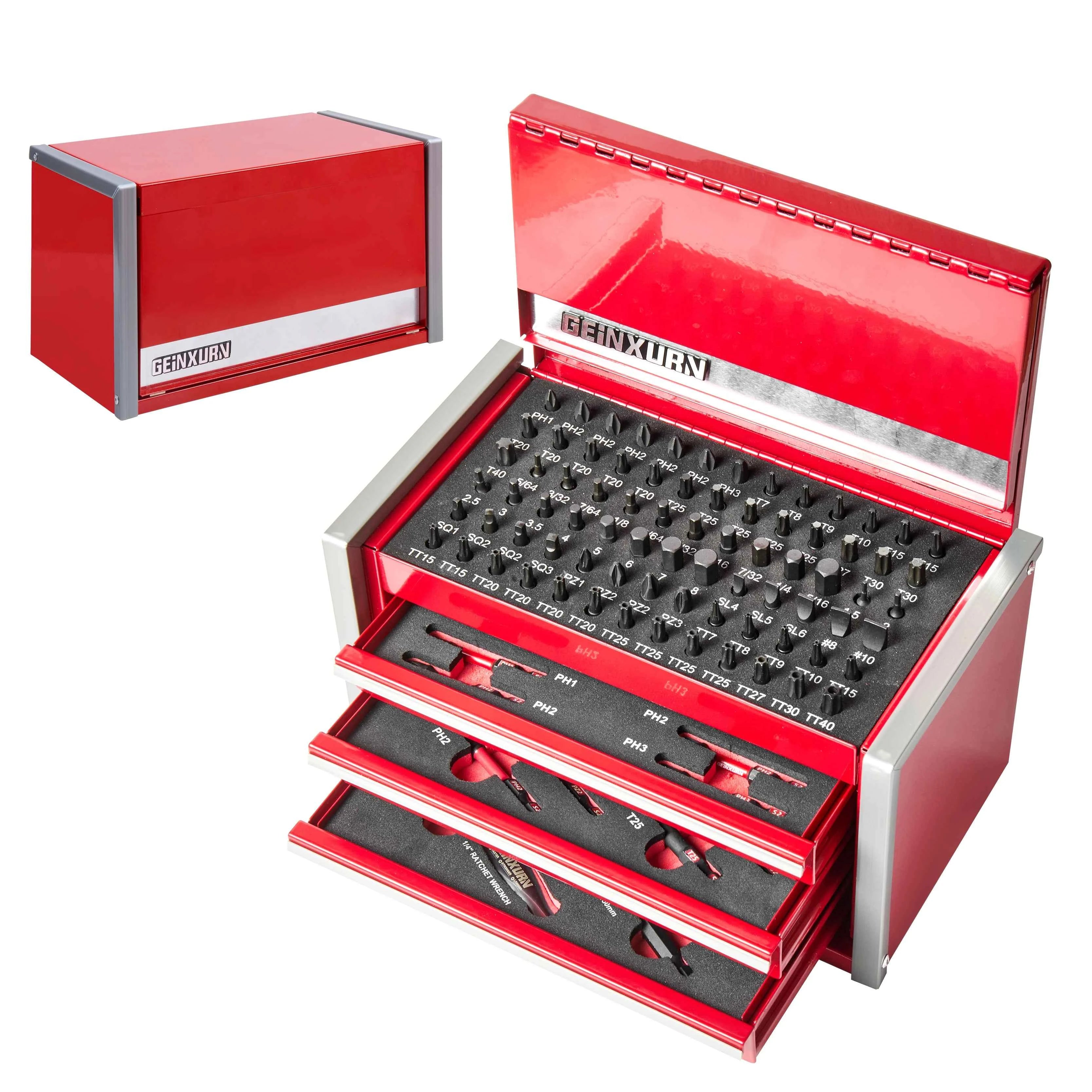100pcs Screwdriver Bit Tool Kit | Impact Driver Bits FixEdge 3"/6" Bit Holder for DIY Power Tools