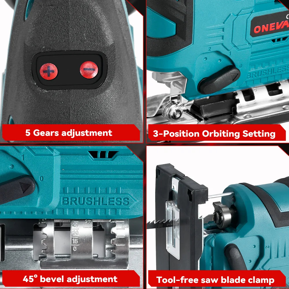 1000W Cordless Jigsaw