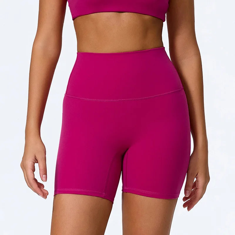 Women's High Waist Push-Up Gym Shorts | Super Soft Fabric Yoga Cycling Workout Sports Leggings