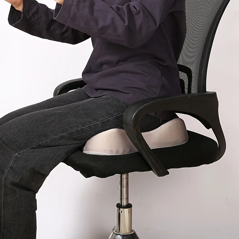 Memory Foam Seat Cushion – Ergonomic 3D Support by Snagg A Cushion