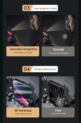 Anti Spy Tempered Glass Film Screen Protector for iPhone 17 / Series by Snagg A Screen Protector