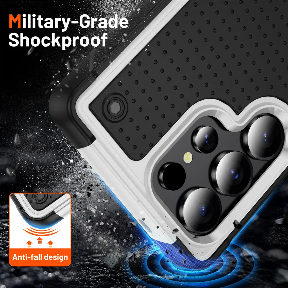 Shockproof Contrast Color Bumper Case – for Samsung Galaxy S22 Series - Phone Cases & Covers