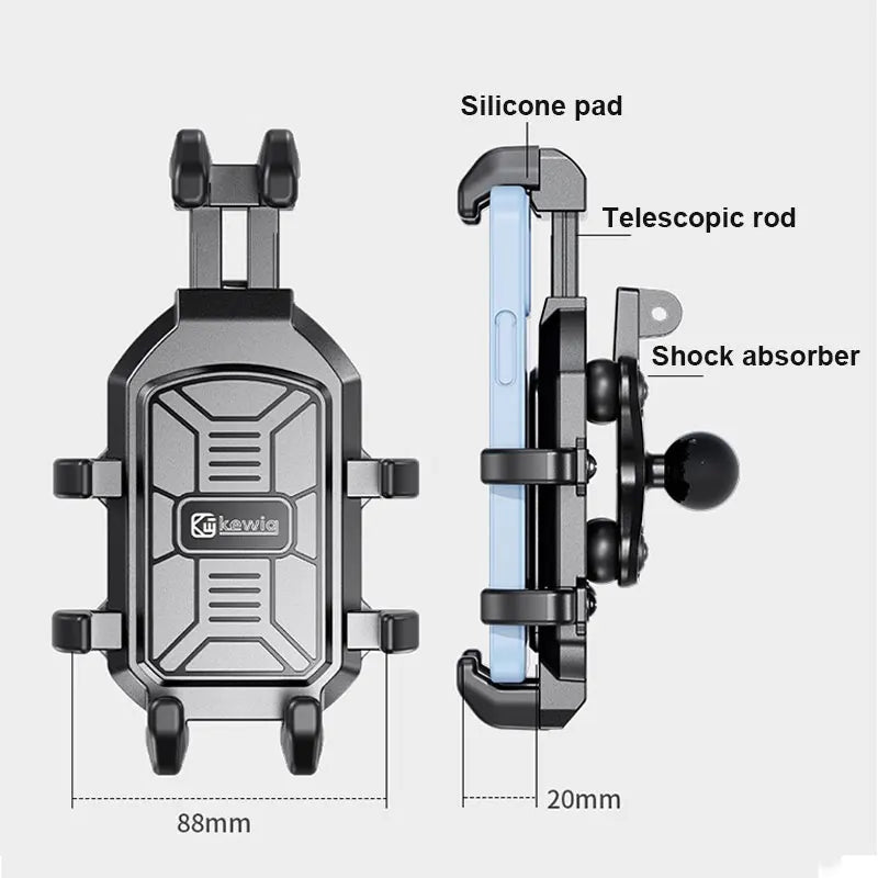 Motorcycle Phone Holder by Snagg A Phone Holder