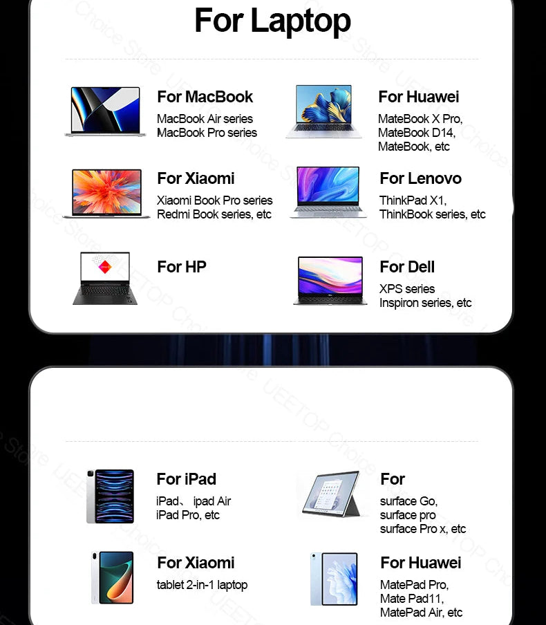 160W USB Wireless Charging Station by Snagg A Charging Station