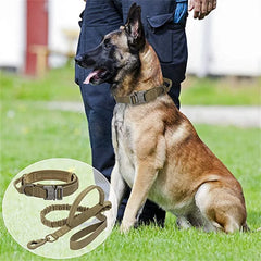Tactical Dog Collar & Leash Set by Snagg A Leash