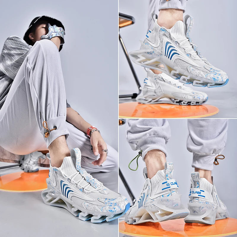 Men’s Casual Sneakers – Lightweight & Breathable Trainers by Snagg A Shoes