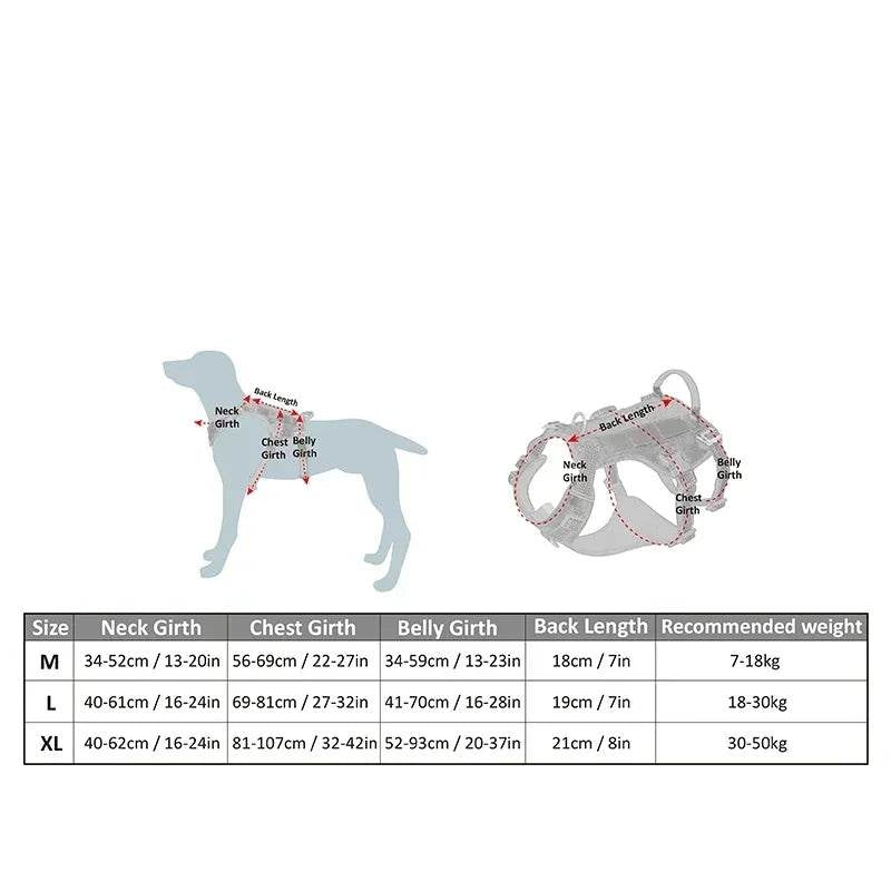 Adjustable Reflective Dog Harness - SnaggIt