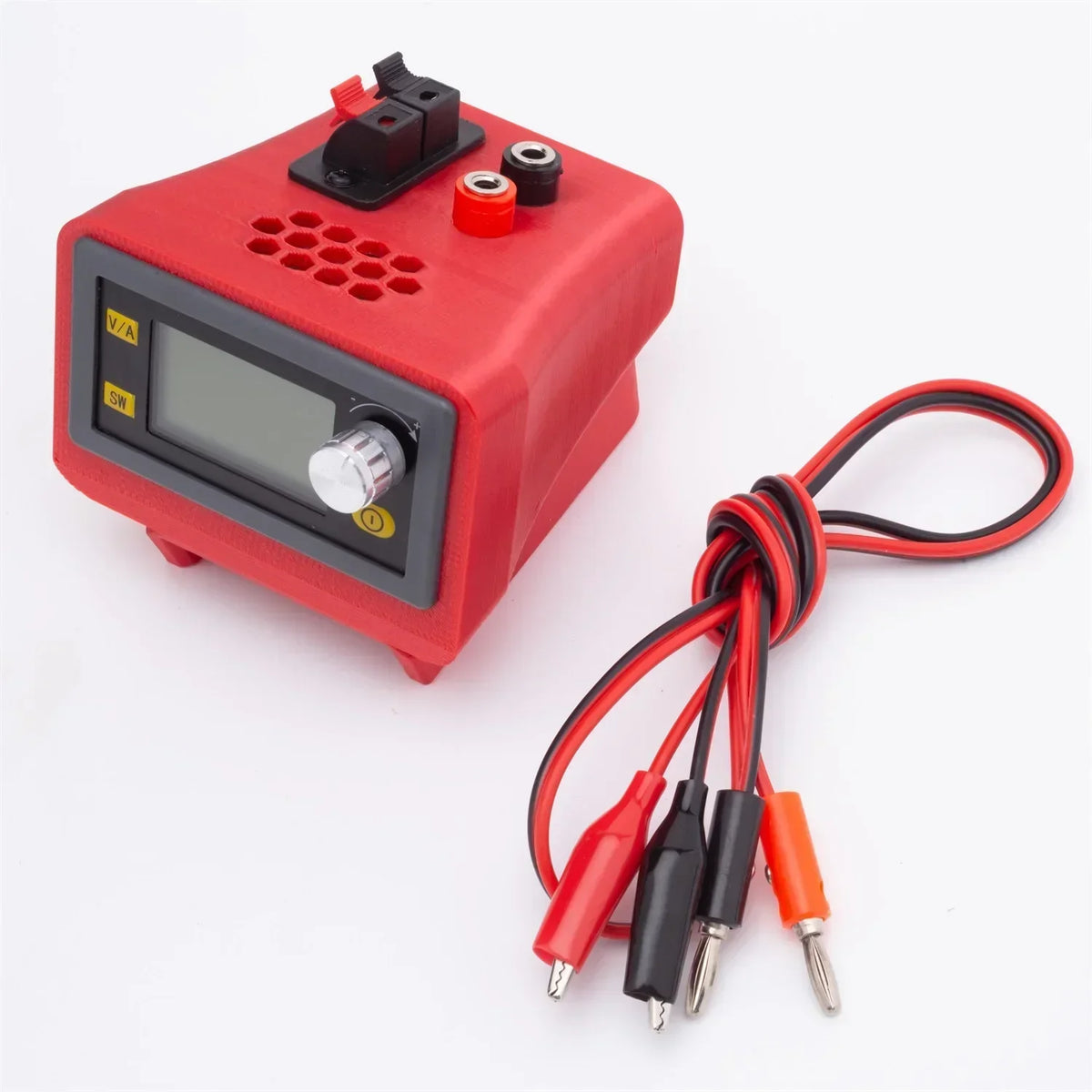 Adjustable DC Bench Power Supply | Variable Lab Converter Compatible With Milwaukee M18 18V Batteries