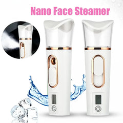 Nano Spray Facial Steamer – Portable Hydrating Mist & Skin Care Humidifier