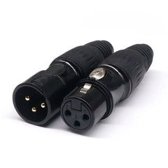 20 Pack XLR 3 Pin Microphone Connectors by Snagg A Cable Plug