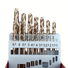 13/19/25pcs High-Speed Twist Drill Bit Set